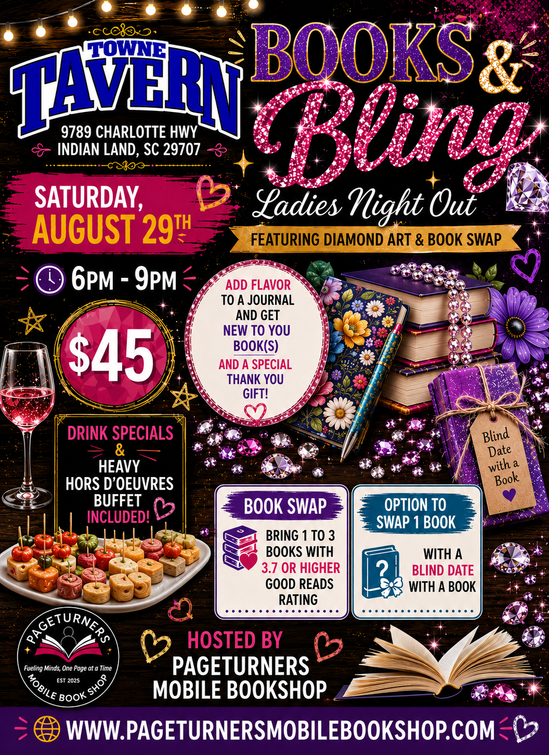 Ladies Night Out! - Bookish Bling!