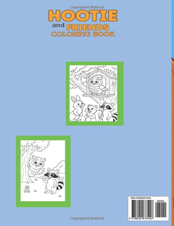 Hootie and Friends: Coloring Book