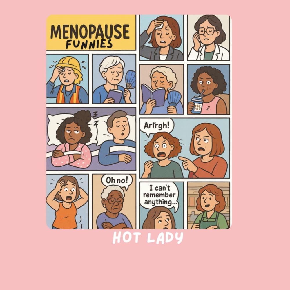 Menopause Funnies: Coloring Book